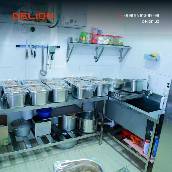 Профессиональное кухонное оборудование из нержавеющей стали