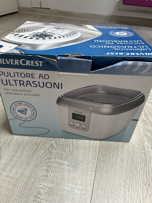 Vand purificator cu ultrasunete pentru ceasuri, ochelari, bijuterii etc.