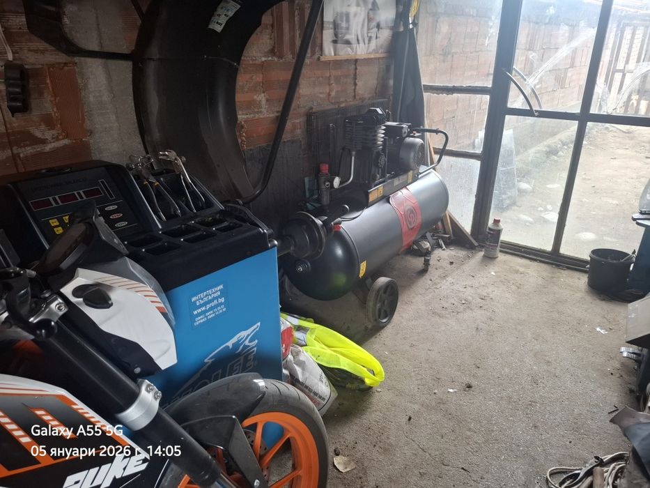 Обурудване за гумаджиница  комплет