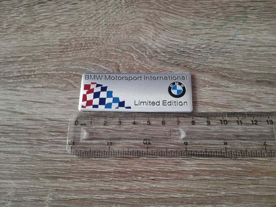 сребрист стикер BMW Motorsport International лого