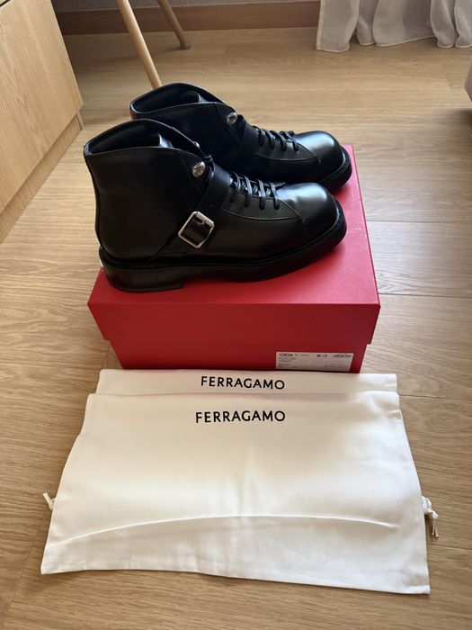 Ferragamo Combat boots размер 44