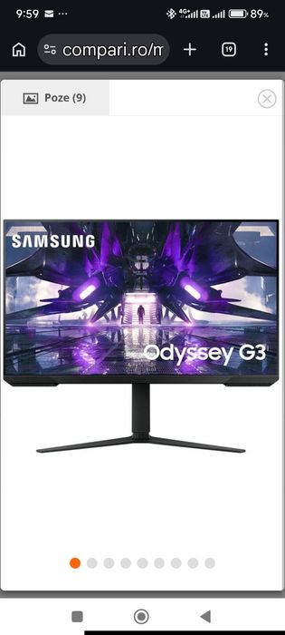 Monitor Samsung led 24"