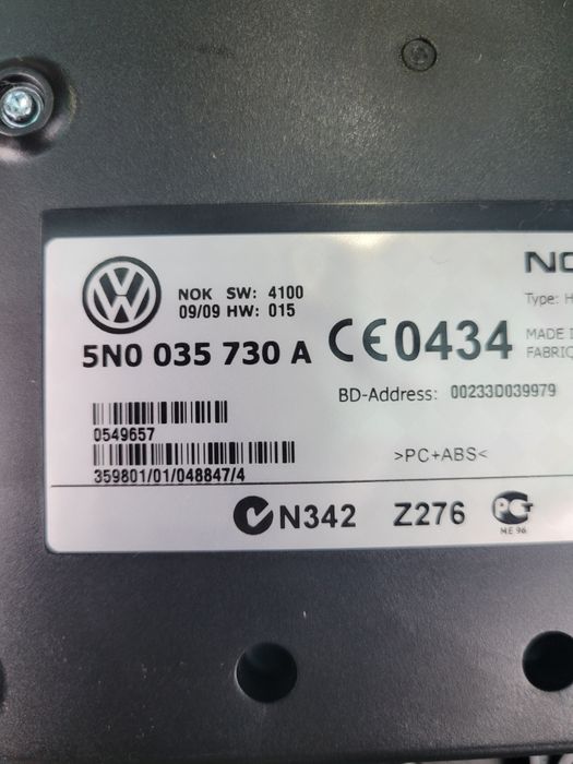 Modul bluetooth VAG 5N0 035 730 A