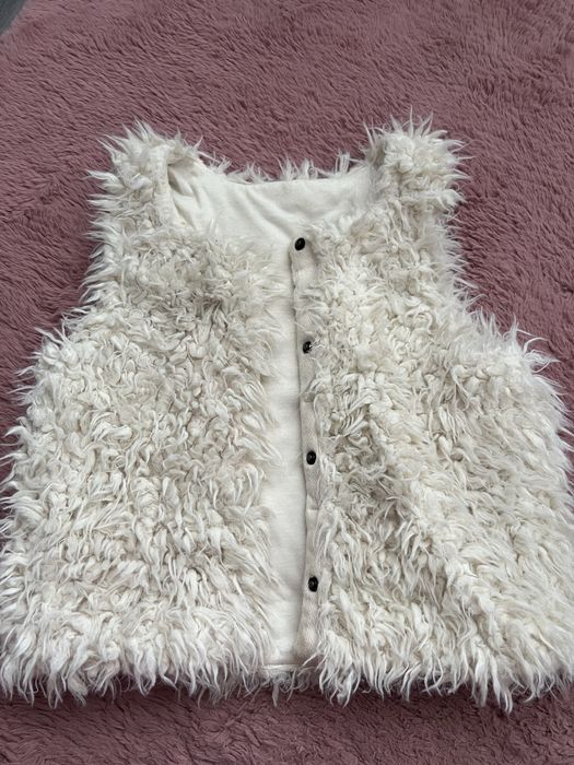 Vestă de damă H&M din blană/lână