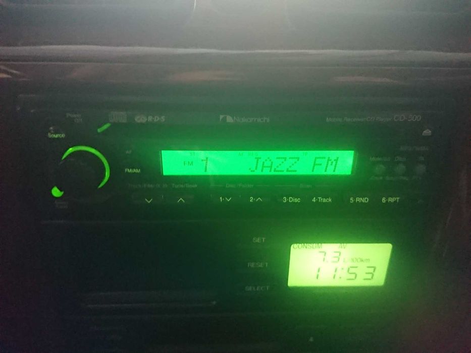 Nakamichi CD500 audiophile car audio cd плейър за кола