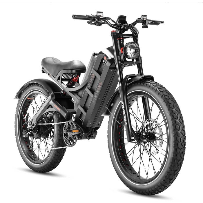 Eahora Romeo Pro 2 –3000W Dual Motor Fatbike, 52V 70Ah батерия,74 km/h