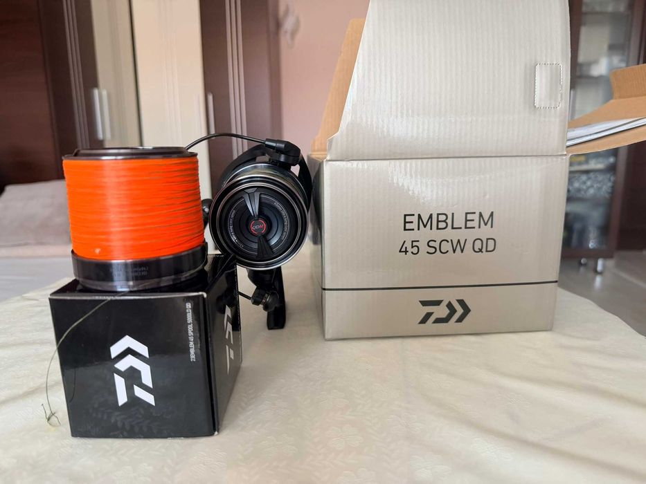 Mulineta Daiwa Emblem 45 SCW QD 2023