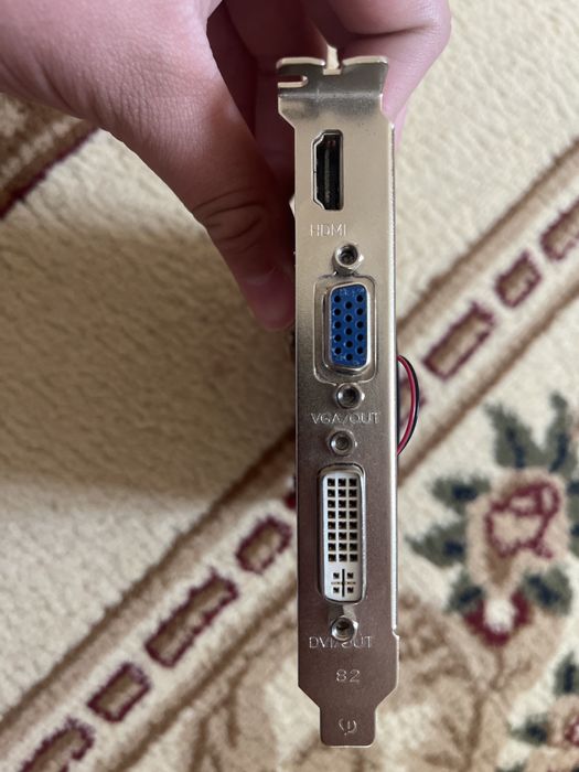 Видеокарта gt 220 1gb