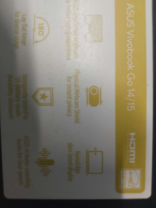 Laptop Asus vivobook go 15 for sale