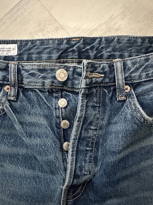 Дамски сини дънки Zara