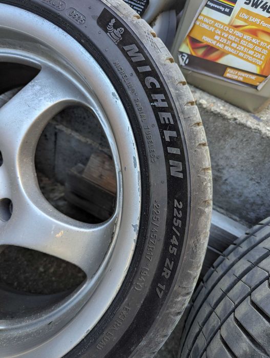 Borbet T, 17" 8J cu 9 1/2 J ET35 5x120