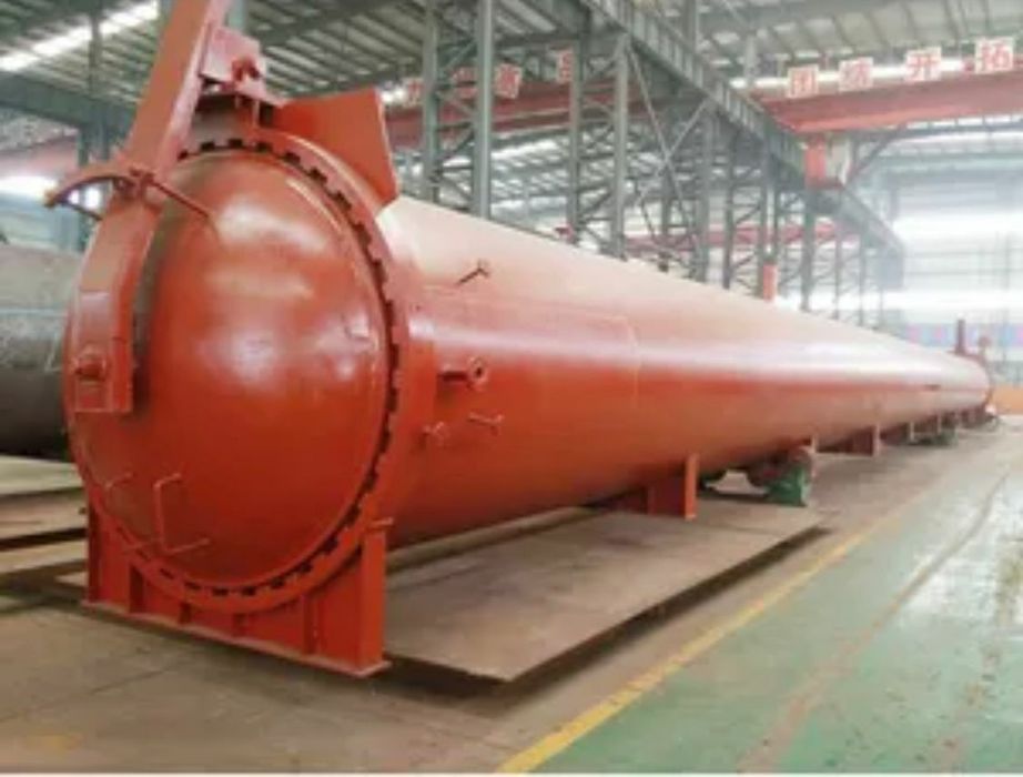 Оборудование для автоклавного газоблока.