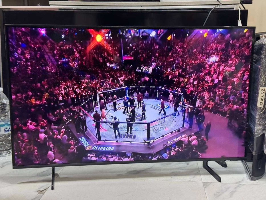 Смарт телевизор Samsung - 43Q60C, 43'', QLED, 4K, черен