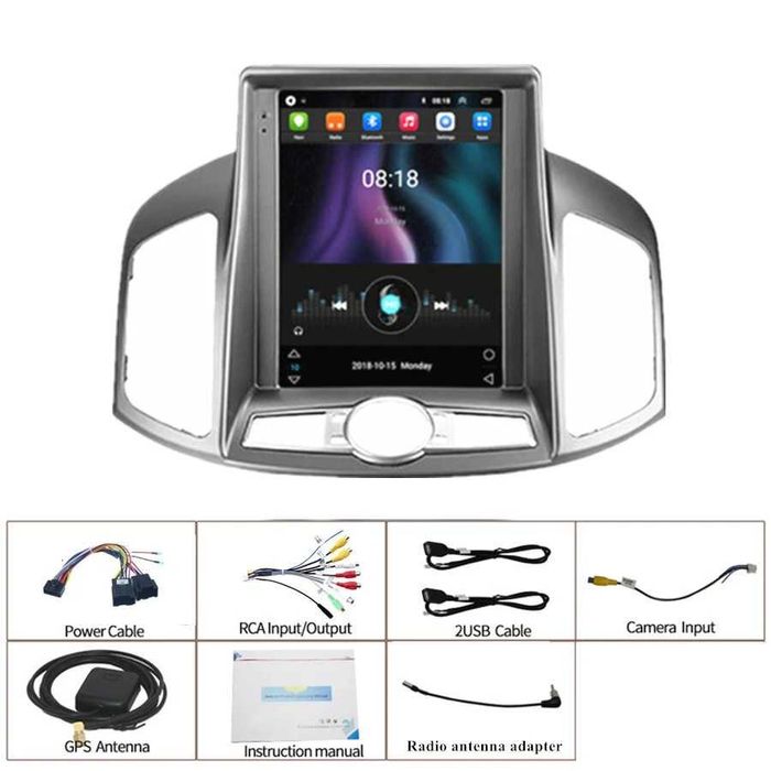 Мултимедия за Chevrolet Captiva Android Tesla 9.7" Навигация Шевролет