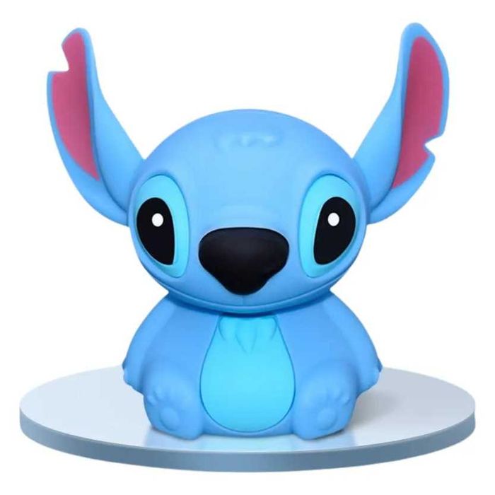 Силиконова, детска лампа Stitch,14x16см,USB зареждане,Вградена батерия