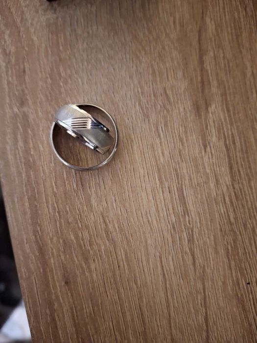 Брачни сребърни халки