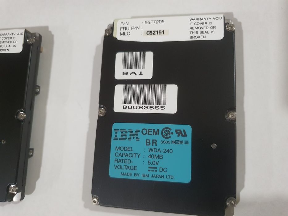 iBM ata hard disk 40 mb СТАРИ АТА ХАРД ДИСКОВЕ