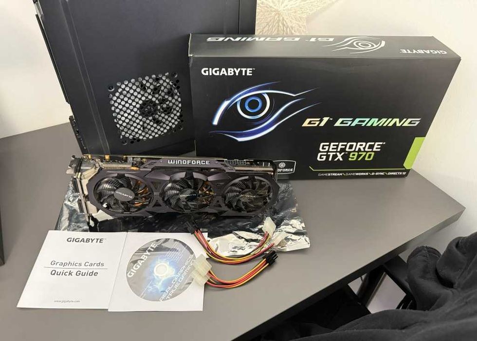 Gigabyte, Nvidia GTX 970, 4GB GDDR5/256 bit, PCI-E 3.0 (Full Box)