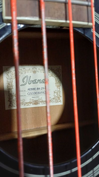 Vând chitara electroacustica &bas Ibanez