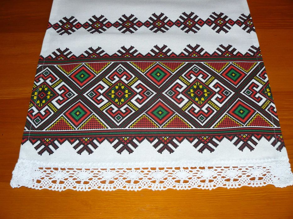 Памучни покривки с мотиви на българска бродерия - печат