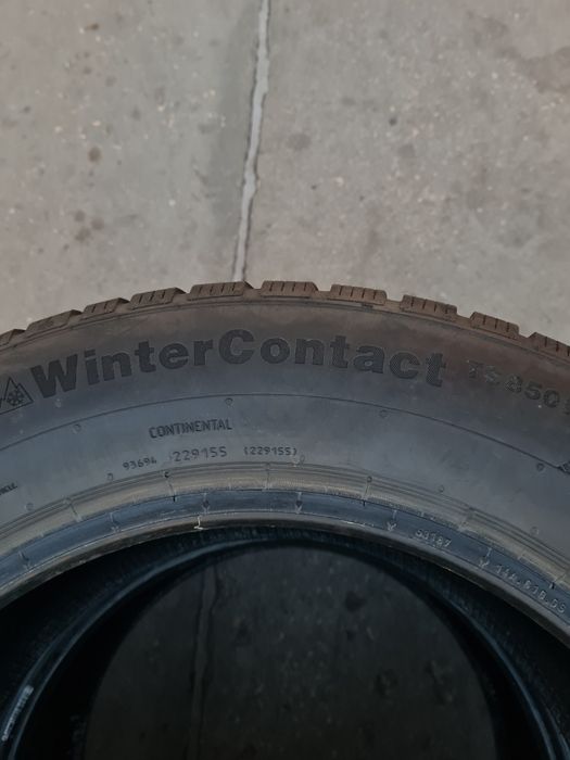 Зимни гуми 2 броя CONTINENTAL WinterContactTS850P 225 55 R16 дот 3518