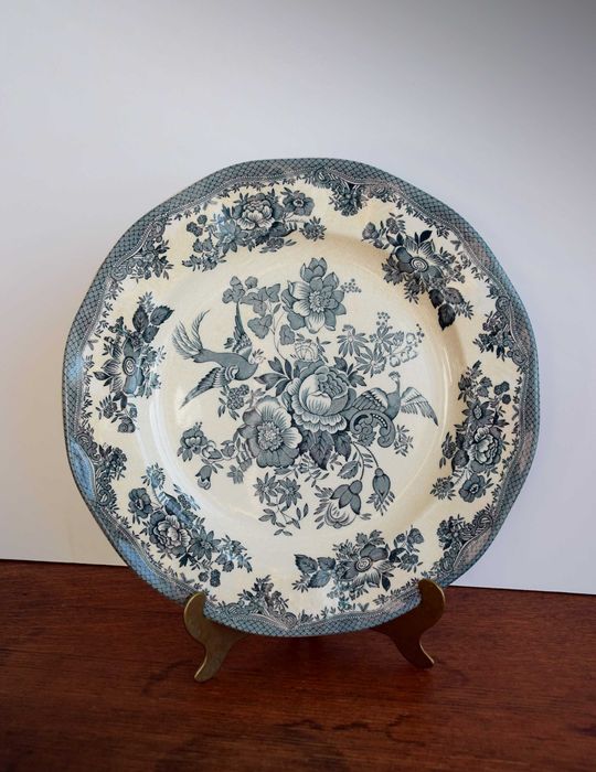Farfurie vintage Enoch Wedgwood-Asian Pheasants