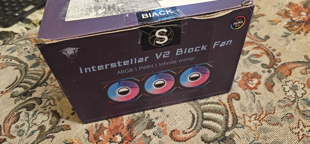 ventilator cooler pc Interstellar-V2 Uni Infinity Mirror Fan