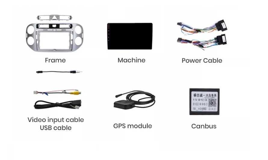 Navigatie Carplay Tiguan 2008-2015 2GB Ram NOUA