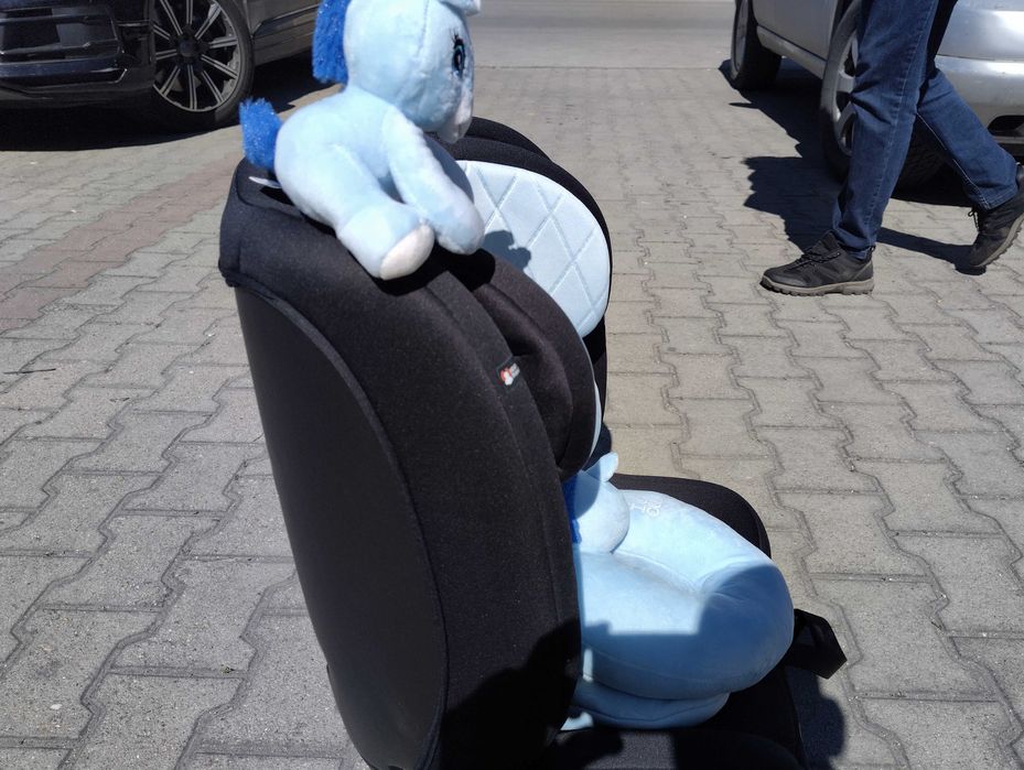 MONI Стол за кола I-SIZE I-SAFE ISOFIX (76-150 см) син