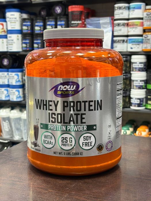 NOW Whey Protein Isolate 2.27kg original