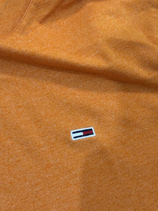 Tricou Tommy Jeans portocaliu - mărimea M