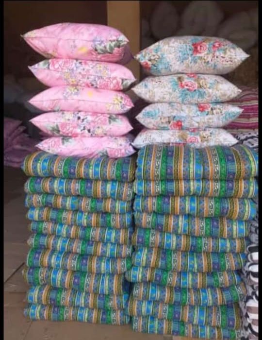 Халфаибер  синтипон  матрас  жастык