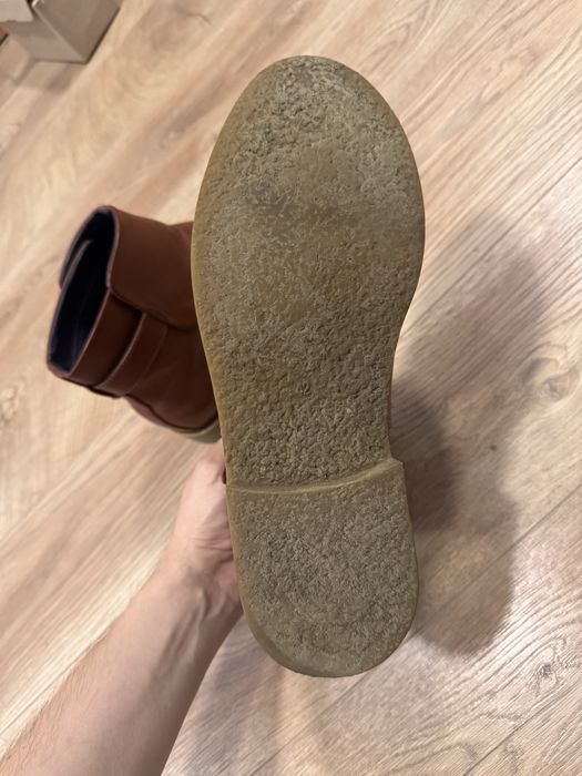 pantofi maro cu inchidere cu catarama