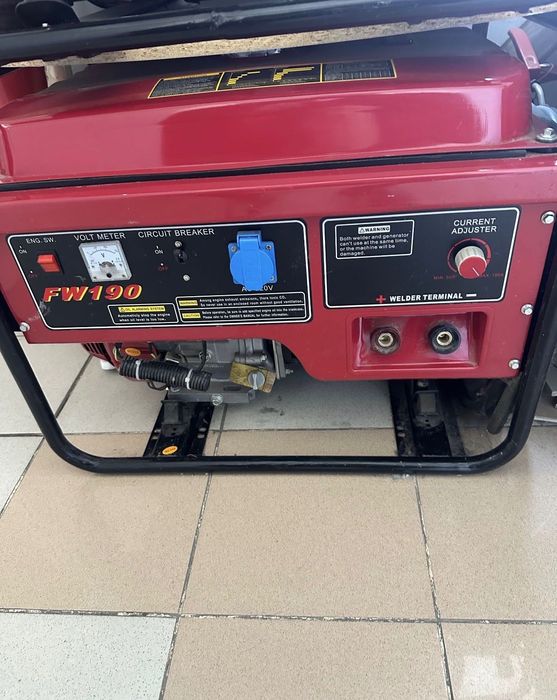 Генератор 220 со сваркой 6 кв
