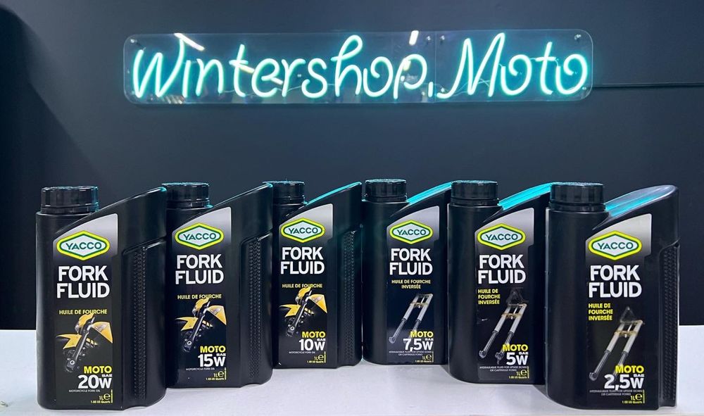 Фирменное Масло “YACCO” для Вилок и Амортизаторов Мототехники!