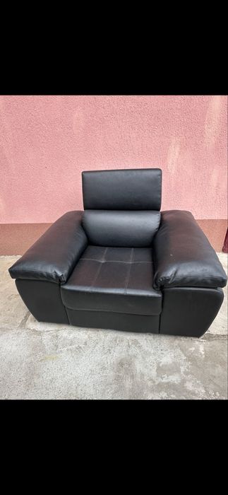 Fotoliu piele stare foarte bună