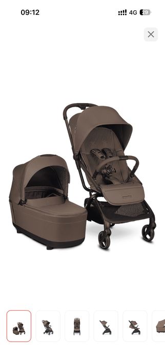 Коляска прогулочная Easywalker Rockey S, зеленый