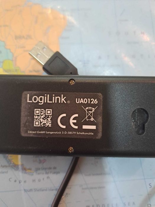 Hub Logilink UA0126, 13 porturi, USB 2.0, Negru