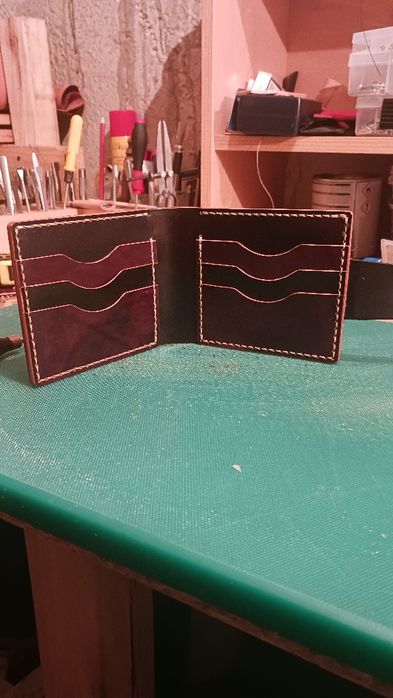 Portofel bărbătesc piele handmade