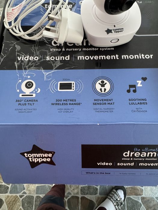 Monitor video bebeluși Tommee Tippee Dreamee – stare foarte bună