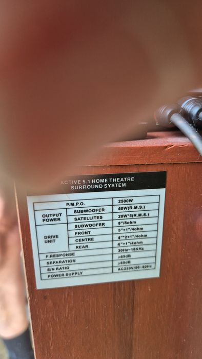 5.1 активно домашно аудио