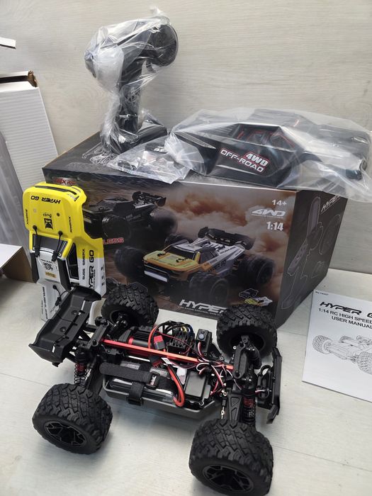RC Количка MJX Hyper Go 14207 1/14 80KM/H Brushless RC Car 4WD - Нова