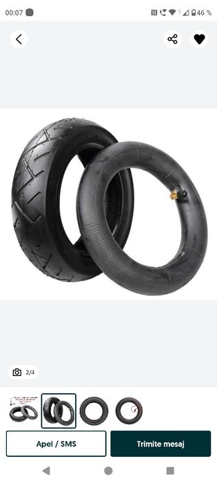 Vând Anvelope+Camera