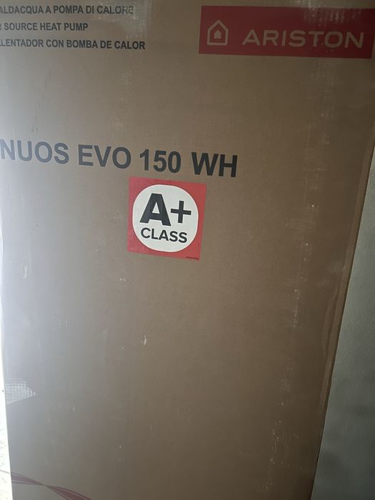 Boiler Ariston NUOS EVO A+  150 L  cu pompa de caldura