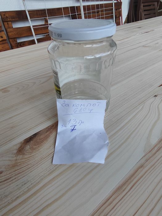 Буркани различни видове