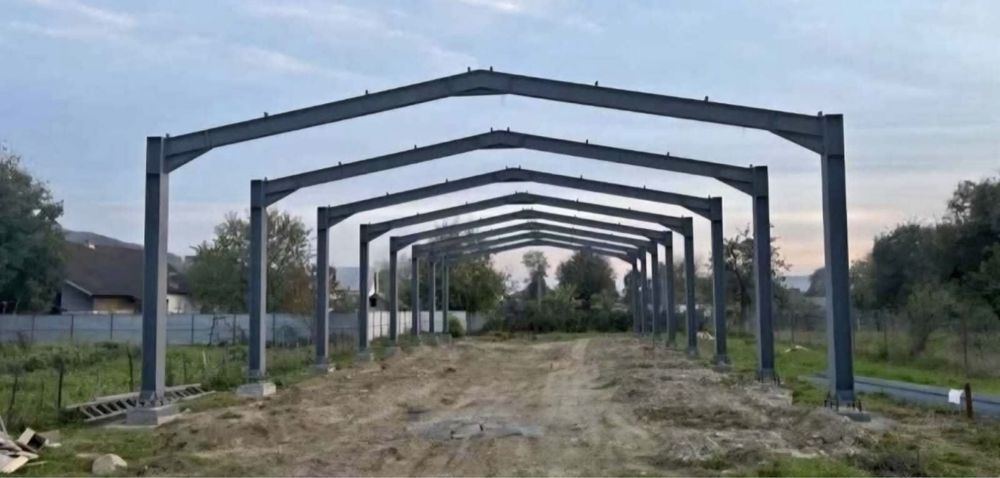 Facem hale metalice 10x30x4.  10x20x4.    10x25x4 accept variante auto