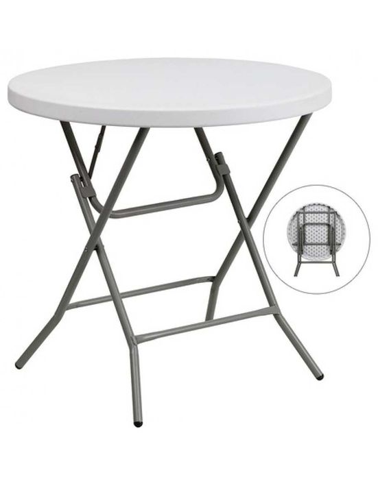 Щъркел маса сгъваема за кетъринг Ф80