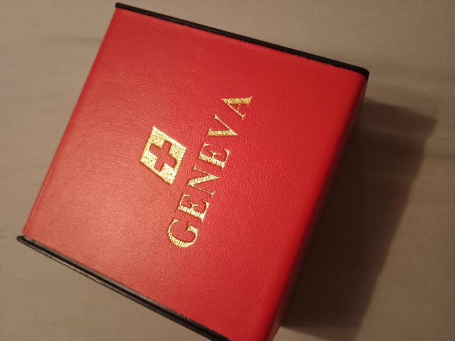 Ceas set Geneva dama și bărbați