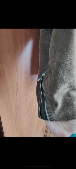 Geacă Biker H&M Camel  Unisex Mărimea M-L