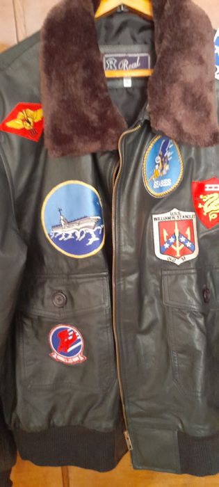 Куртка мужская кожаная.